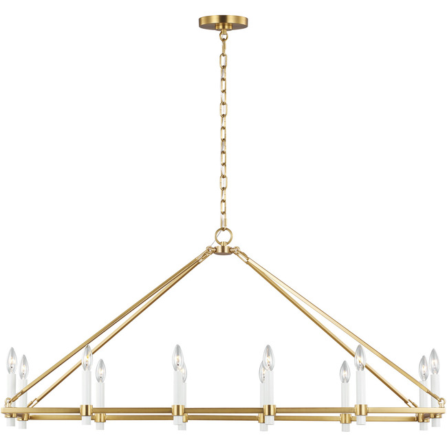 Marston Linear Chandelier by Visual Comfort Studio