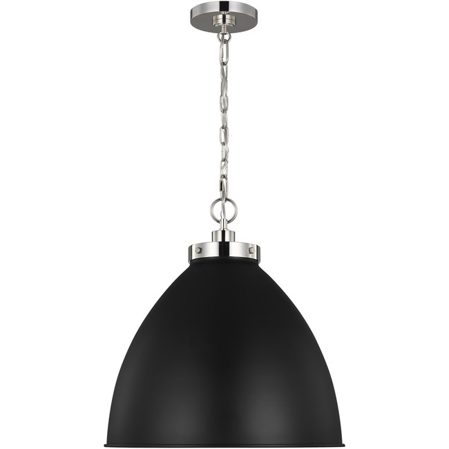 Wellfleet Dome Pendant by Visual Comfort Studio
