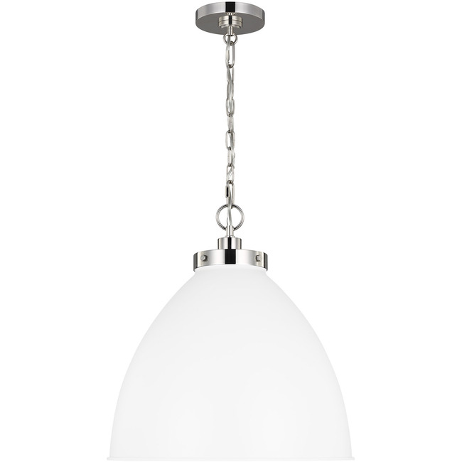 Wellfleet Dome Pendant by Visual Comfort Studio