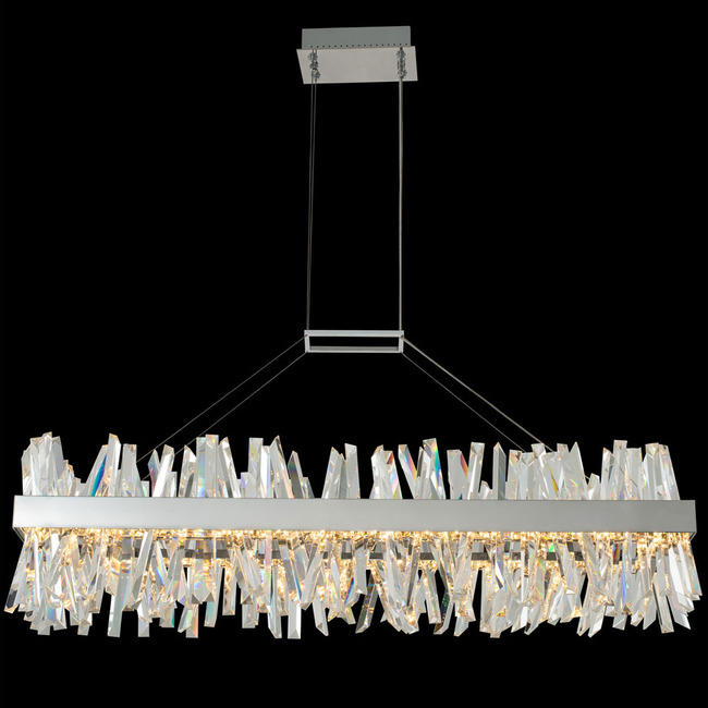 Glacier Linear Chandelier by Allegri