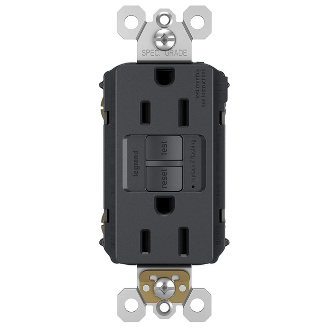 Tamper Resistant GFCI Outlet by Legrand Radiant