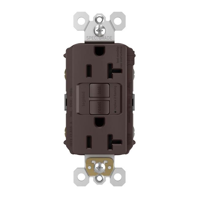 Tamper Resistant GFCI Outlet by Legrand Radiant