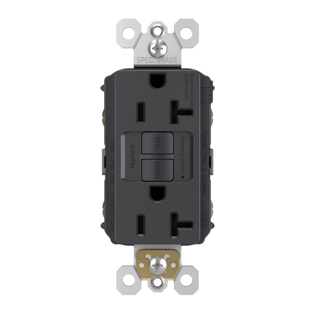 Tamper Resistant GFCI Outlet by Legrand Radiant
