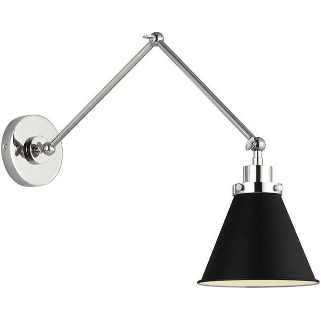 Wellfleet Double Arm Wall Sconce by Visual Comfort Studio