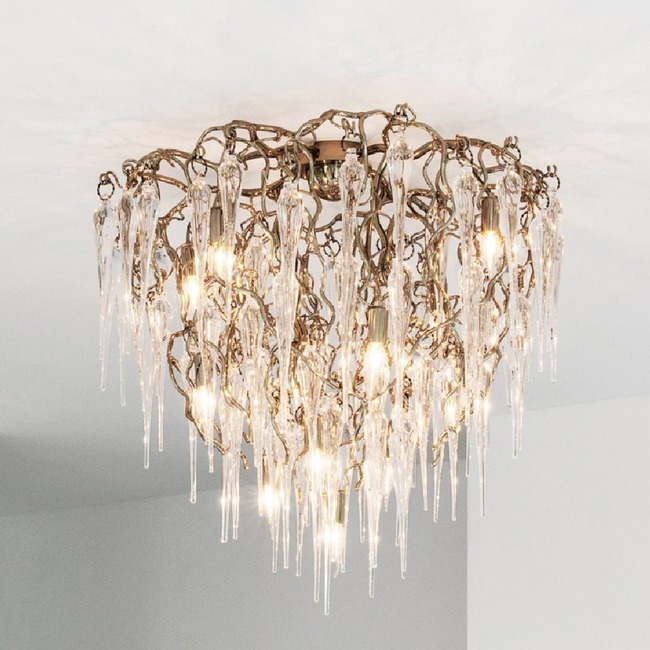 Hollywood Icicles High Ceiling Light Fixture by Brand Van Egmond