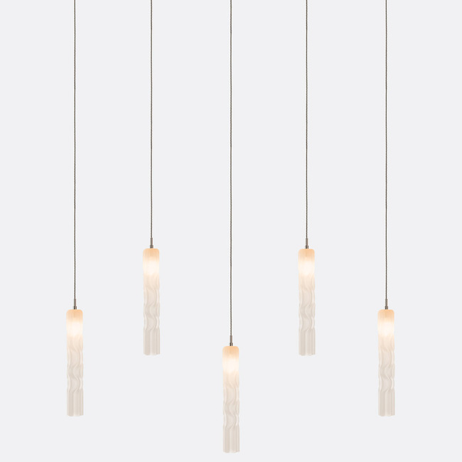 Twist Linear Chandelier by Shakuff