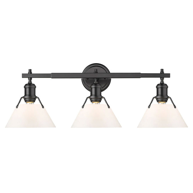 Orwell Bathroom Vanity Light by Golden Lighting
