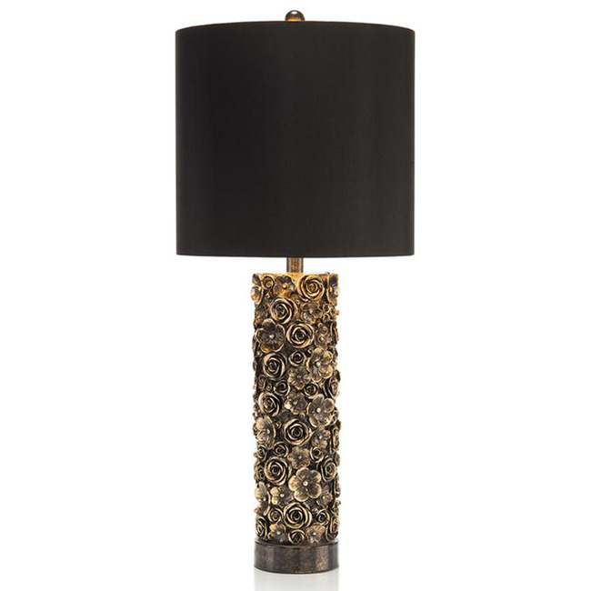 Distressed Blooms Table Lamp by John-Richard