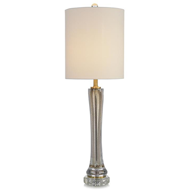 Gold Handblown Glass Table Lamp by John-Richard