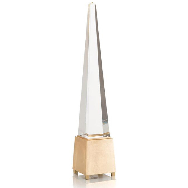 Lighted Crystal Spire Table Lamp by John-Richard