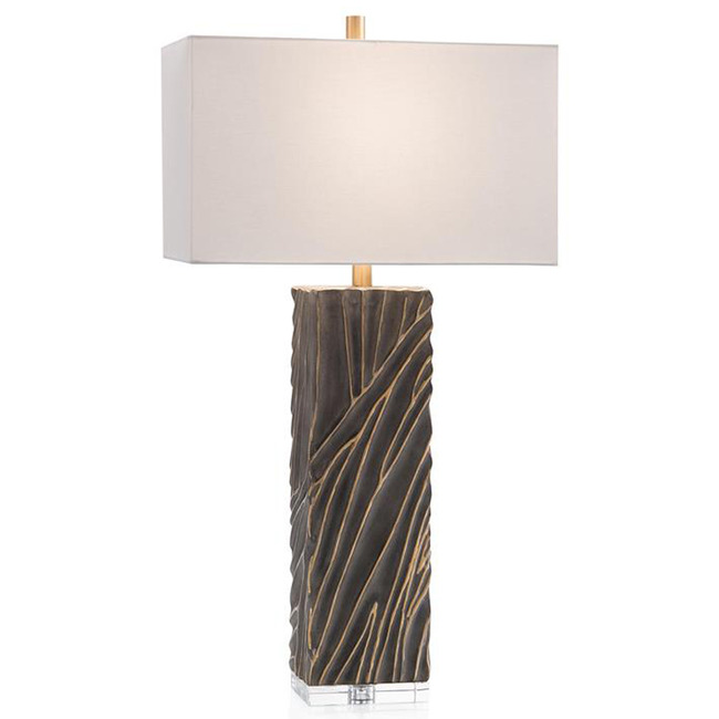 Sculpted Waves Table Lamp by John-Richard
