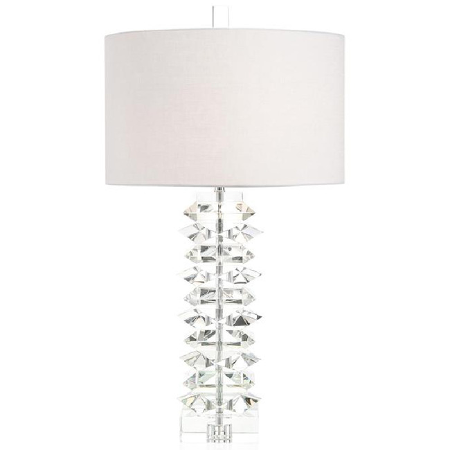 Stacked crystal table lamp 2025