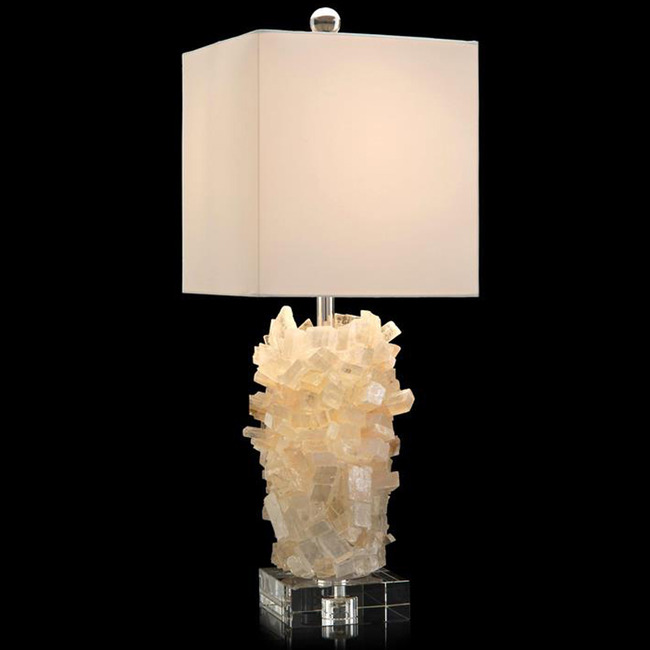 Tiered Calcite Table Lamp by John-Richard