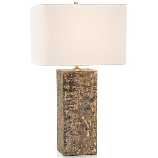Wood Veneer Table Lamp by John-Richard