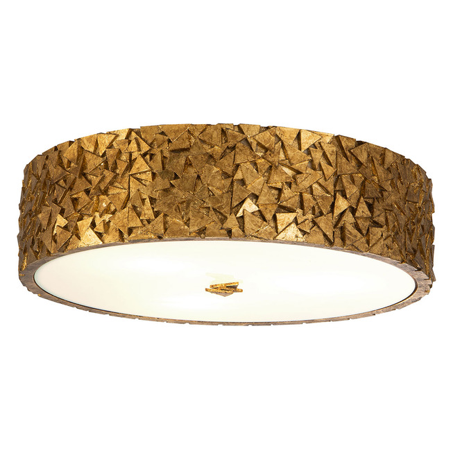 Mosaic Round Ceiling Light Fixture by Lucas + McKearn