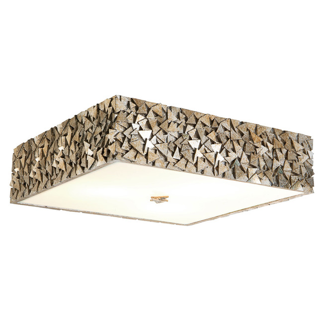 Mosaic Square Ceiling Light Fixture by Lucas + McKearn