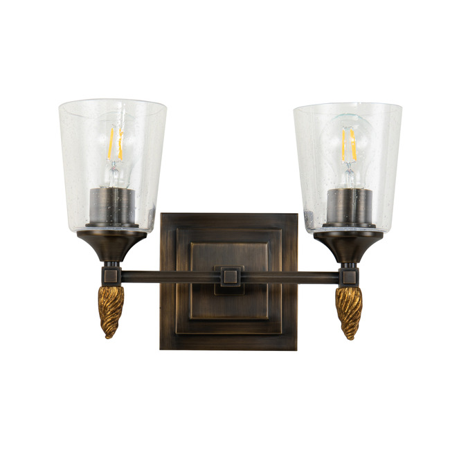 Vetiver F2 Bathroom Vanity Light by Lucas + McKearn