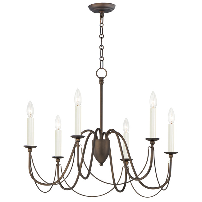 Plumette Chandelier by Maxim Lighting