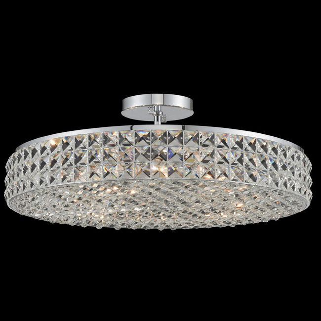 Loro Semi Flush Ceiling Light by Allegri