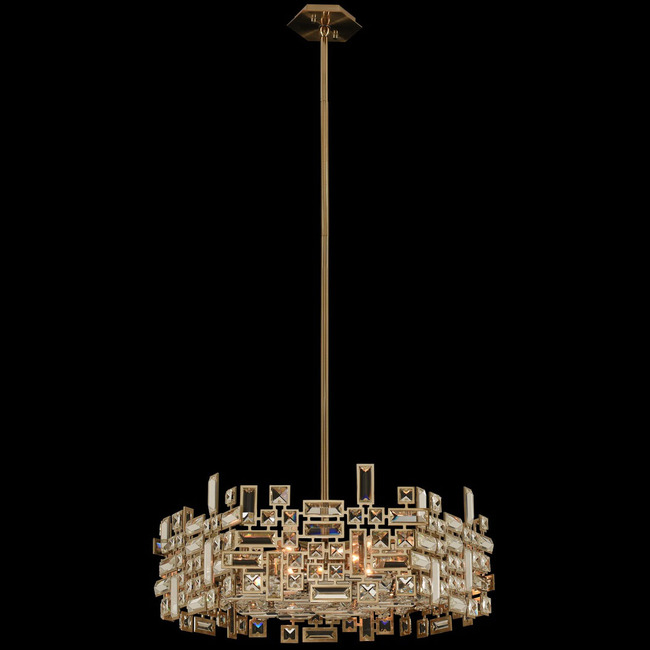 Vermeer Hexagon Pendant by Allegri