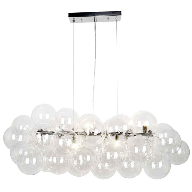 Comet Linear Chandelier by Dainolite