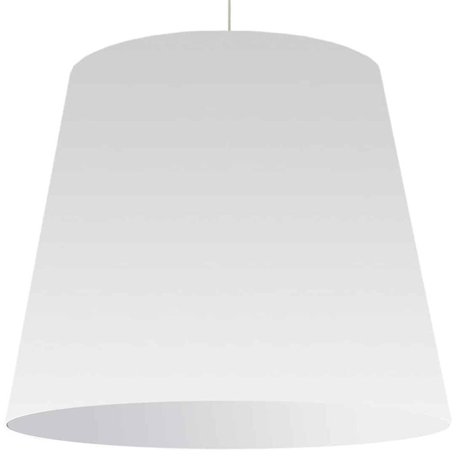 Oversized Tapered Drum Pendant by Dainolite