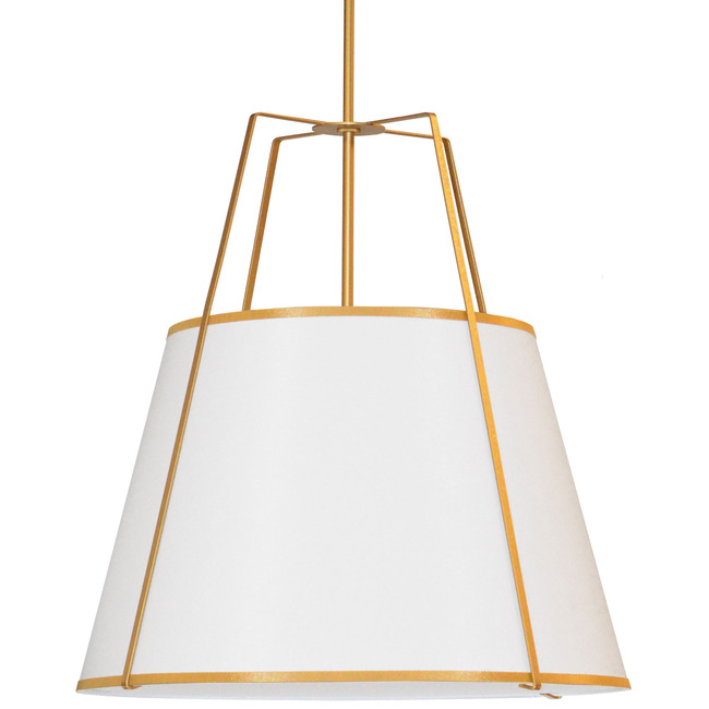 Trapezoid Large Tapered Pendant by Dainolite