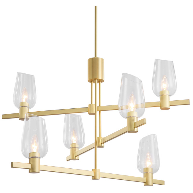 Calabria Linear Chandelier by Kanova