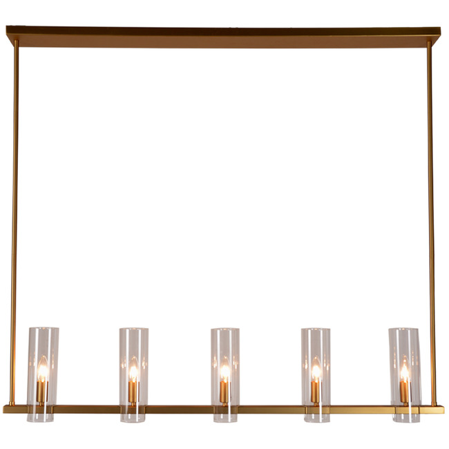 Colonna Linear Chandelier by Kanova