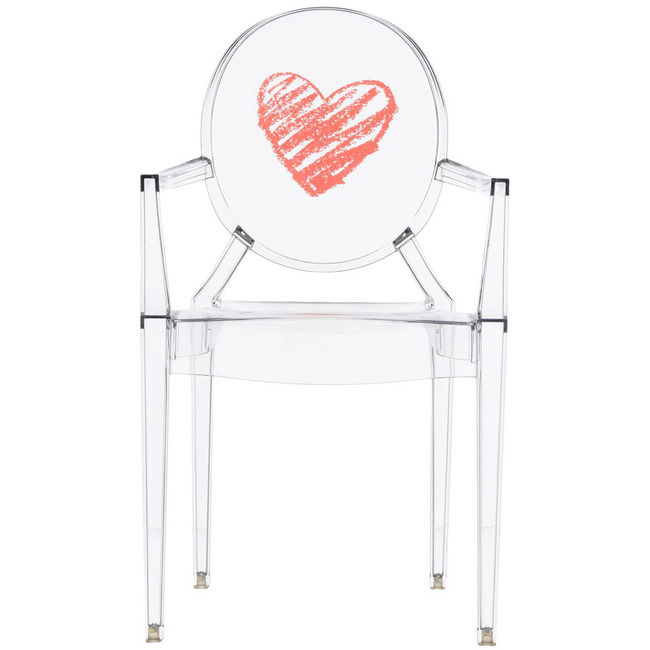 Lou Lou Ghost Kids Chair by Kartell