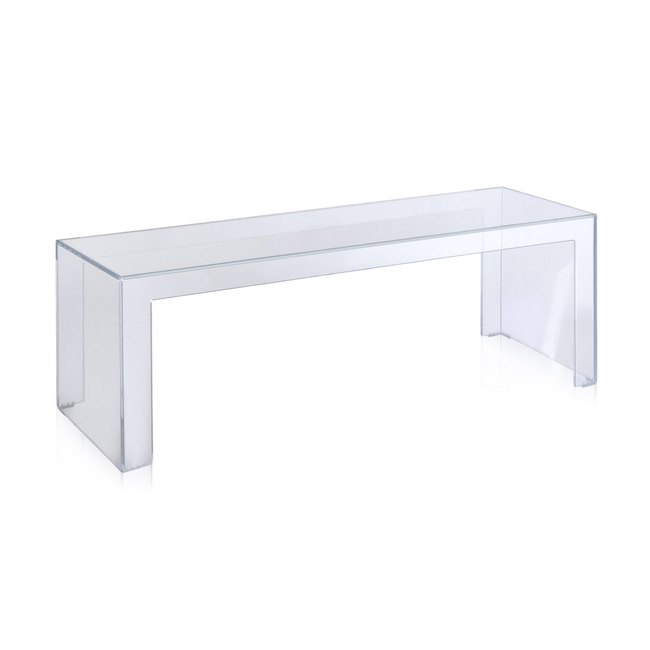 Invisible Rectangular Side Table by Kartell