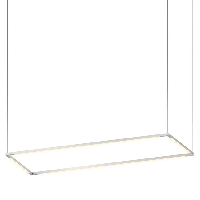 Z-Bar Rectangle Pendant by Koncept Lighting