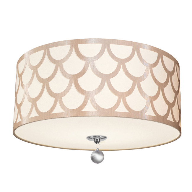 Hannah Flush Mount Ceiling Light by Dainolite