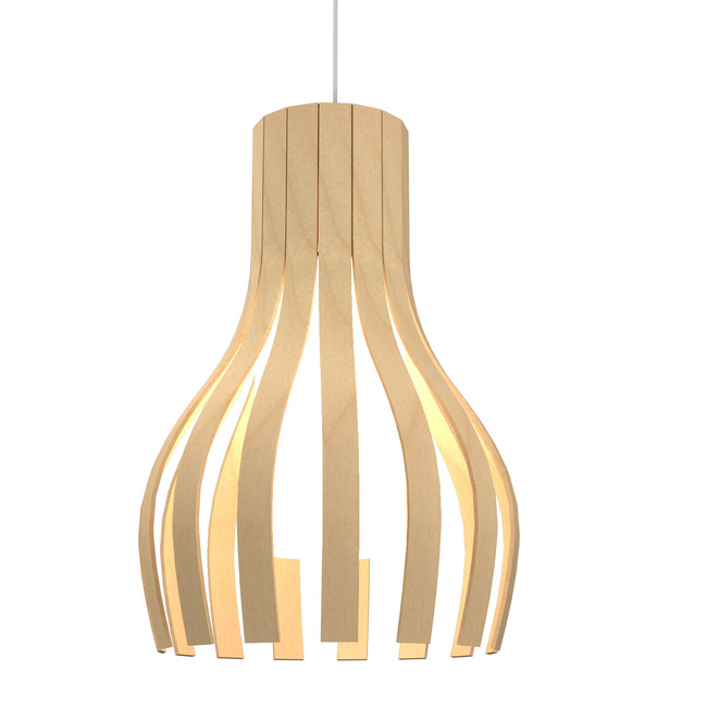 Barril Curved Pendant by Accord Iluminacao