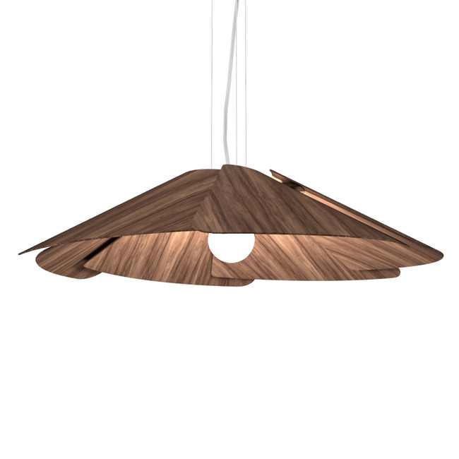 Fuchsia Wide Pendant by Accord Iluminacao