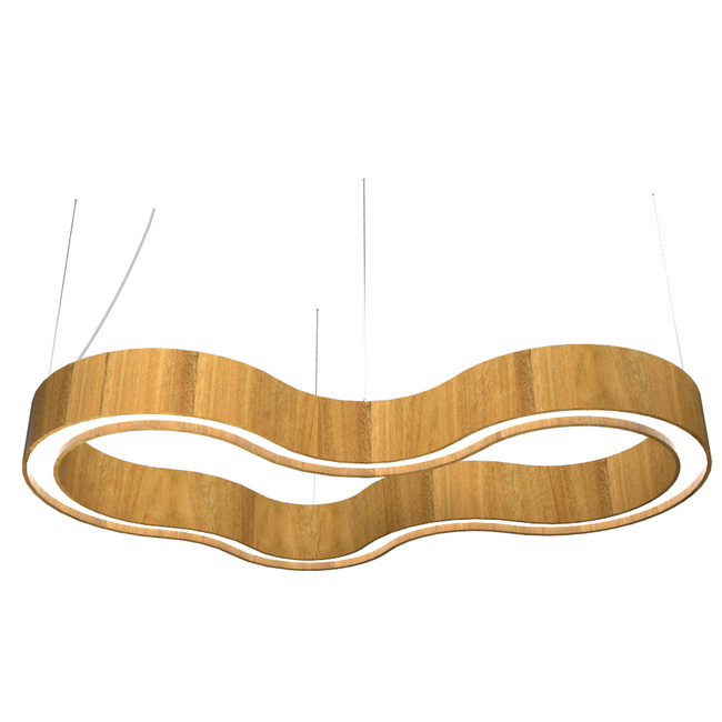 Organic Slim Curved Pendant by Accord Iluminacao