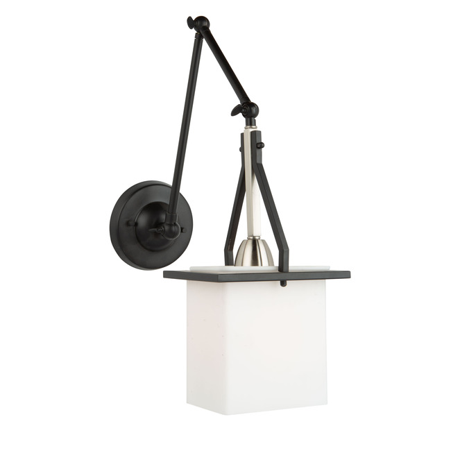 Brydon Rectangular Convertible Pendant / Wall Sconce by Artcraft