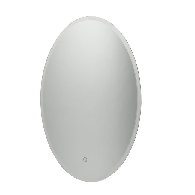 Lunar Oval LED Lighted Mirror by Artcraft