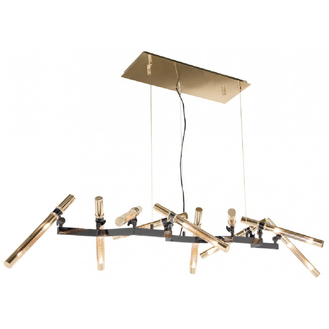 Zenith Linear Chandelier by Castro Lighting