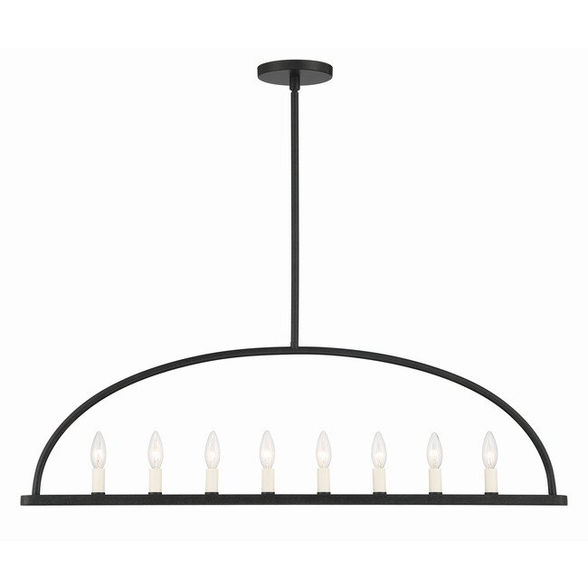 Abbott Linear Chandelier by Crystorama