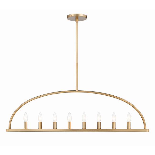 Abbott Linear Chandelier by Crystorama
