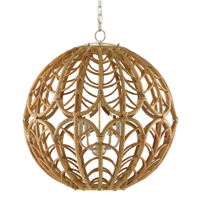 Cape Verde Orb Chandelier by Currey and Company