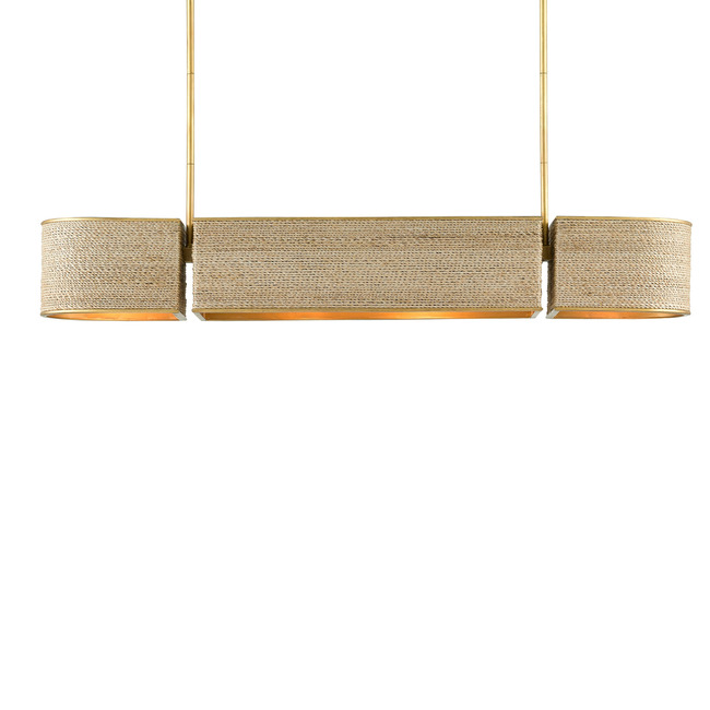 Tenby Linear Chandelier by Currey and Company