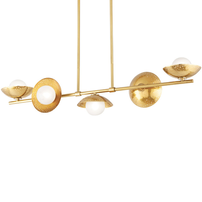 Glimmer Linear Chandelier by Hudson Valley Lighting