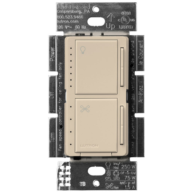 Maestro LED+ Fan / Light Control by Lutron