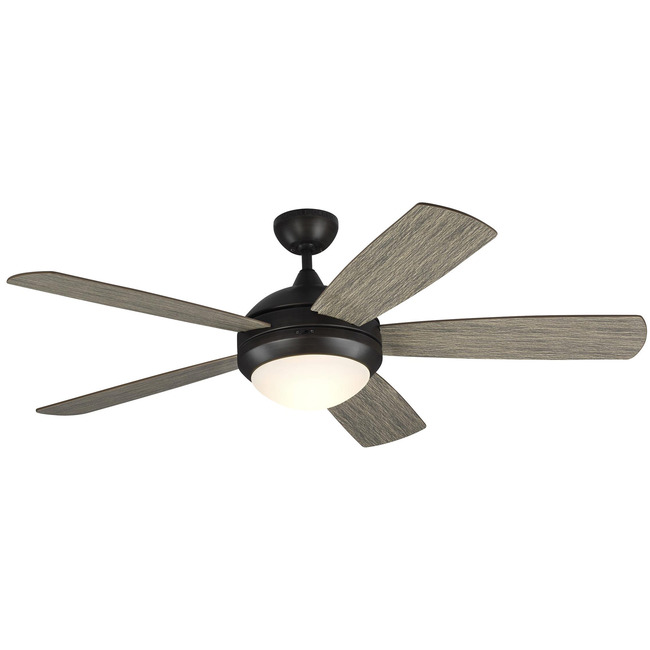Discus Smart Ceiling Fan with Light by Generation Lighting