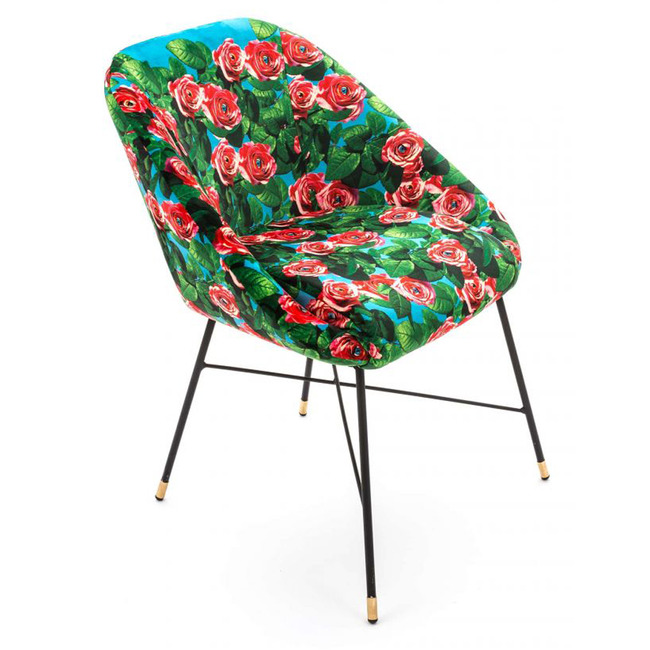 Roses Padded Chair by Seletti