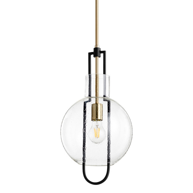 Glass Globe Pendant by Quorum