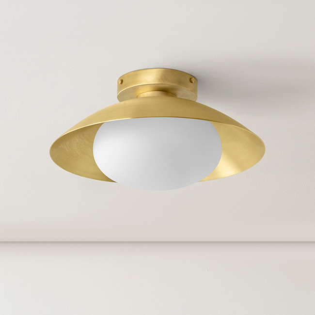 Brass Arundel Mushroom Surface Mount by In Common With