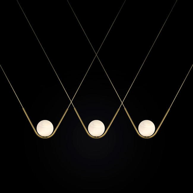 Perle 1 Trio Pendant by Larose Guyon